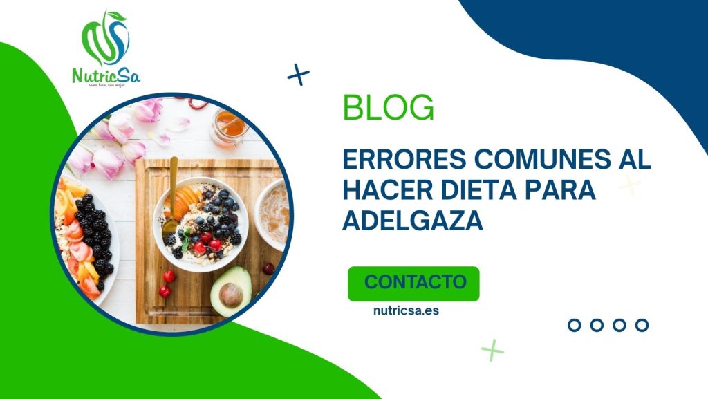 Errores comunes al hacer dieta para adelgaza