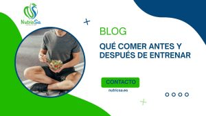 que comer antes y despues de entrenar