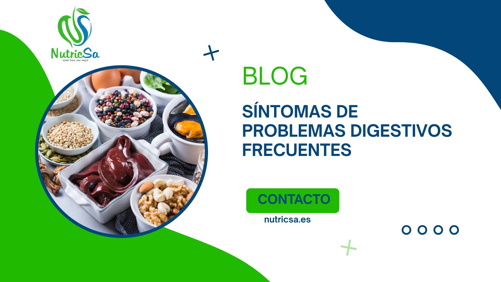 Síntomas de problemas digestivos frecuentes